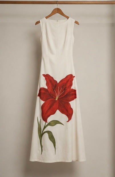 Delulu flower print dress